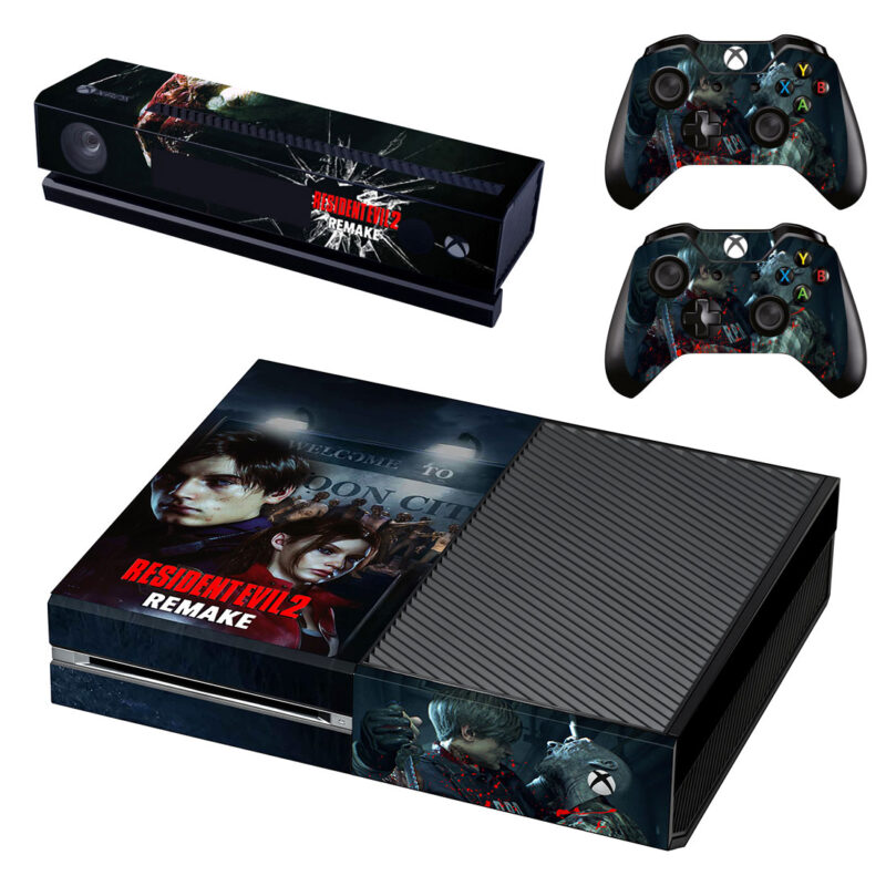 Resident Evil 2 Remake Skin Sticker For Xbox One