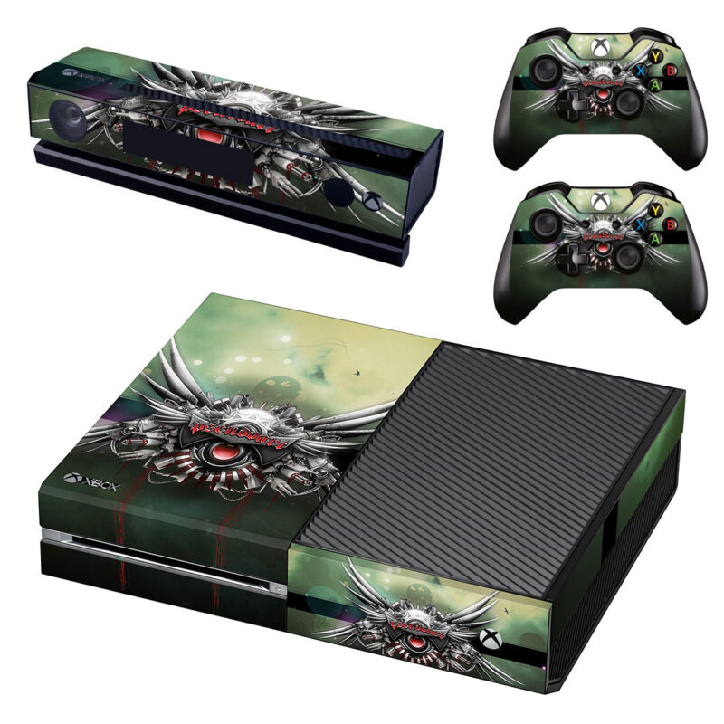 Abstract Pseudo Fear Skull Art Xbox One Skin Sticker