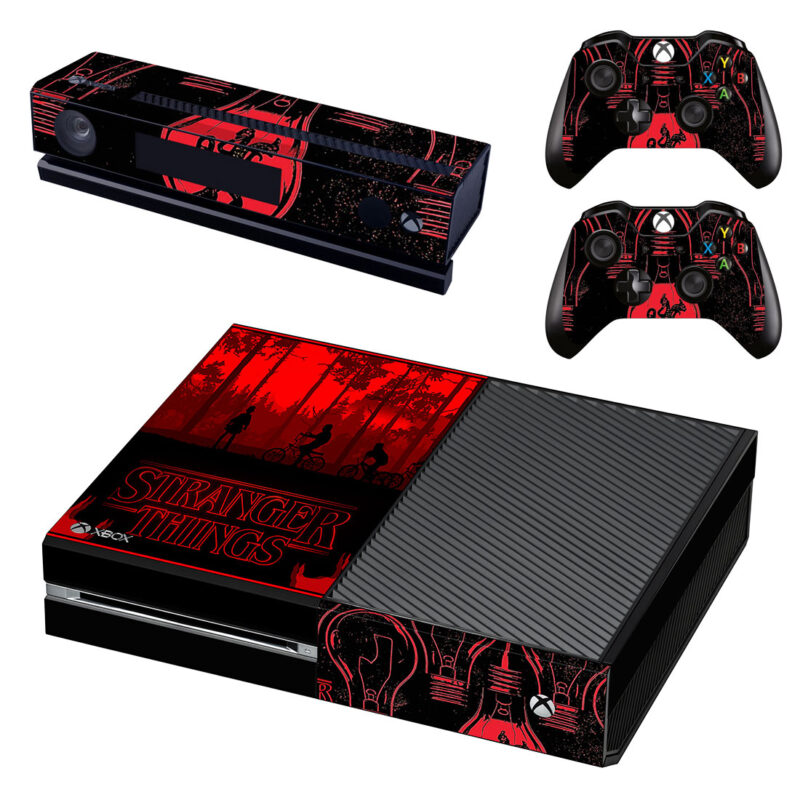 Stranger Things Xbox One Skin Sticker Design 3