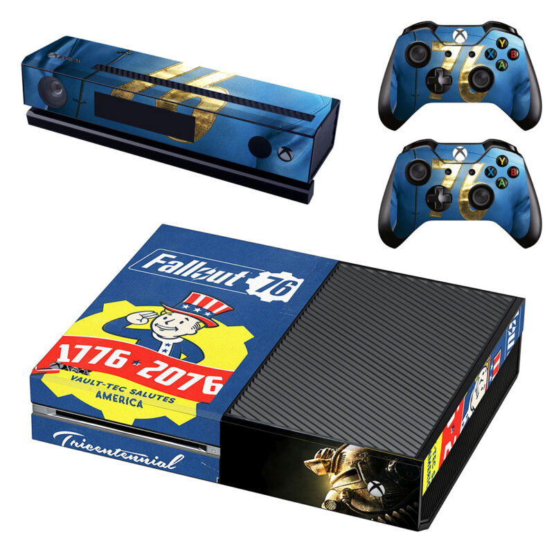 Fallout 76 Tricentennial Edition Skin Sticker For Xbox One