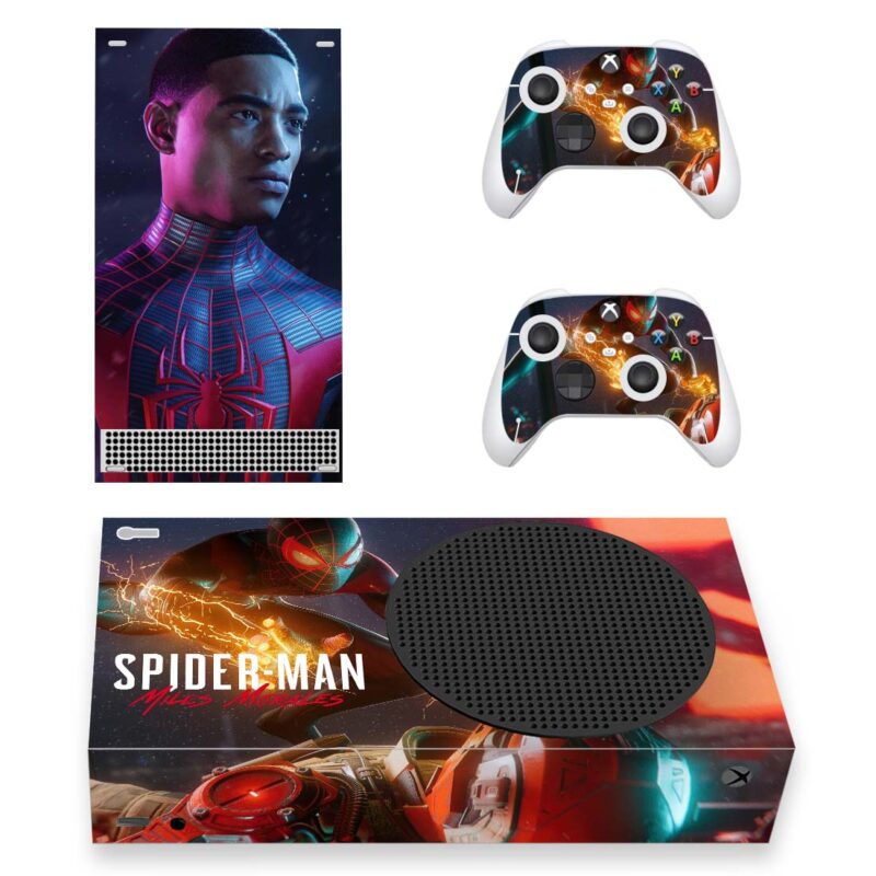 Marvel’s Spider-Man: Miles Morales Game Skin Sticker For Xbox Series S And Controllers