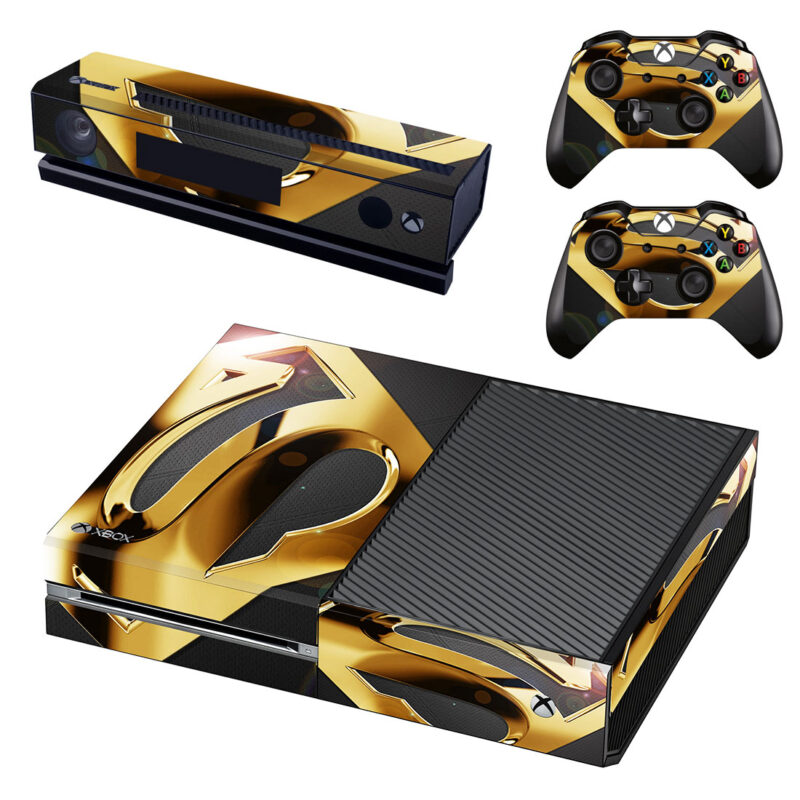 Superman Xbox One Skin Sticker Design 3