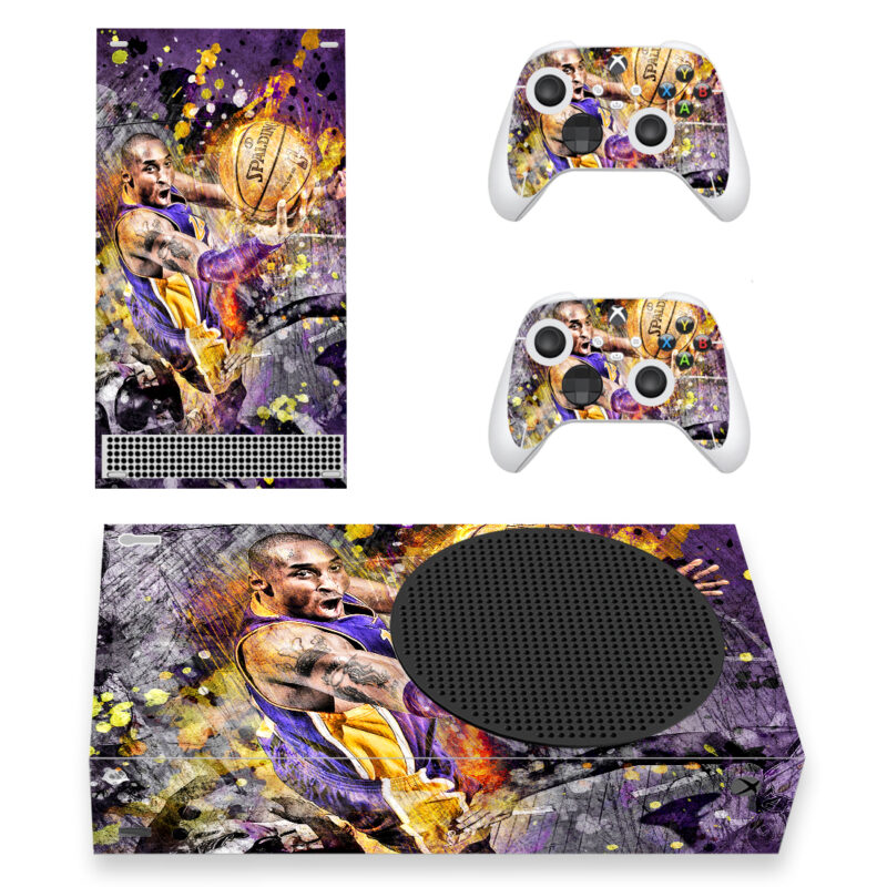 Kobe Bryant Artwork Skin Sticker For Xbox Series S And Controllers