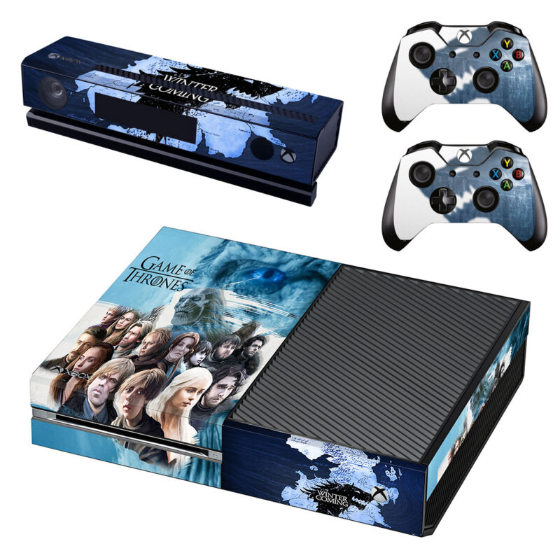 Game Of Thrones: Winter Is Coming Game Skin Sticker For Xbox One Design 1