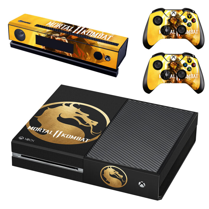 Mortal Kombat 11 Game Xbox One Skin Sticker Design 3