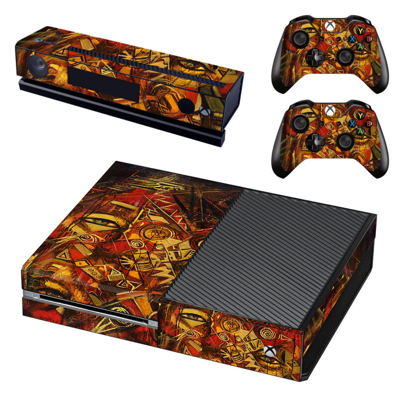 Ortega Maila Painting Xbox One Skin Sticker