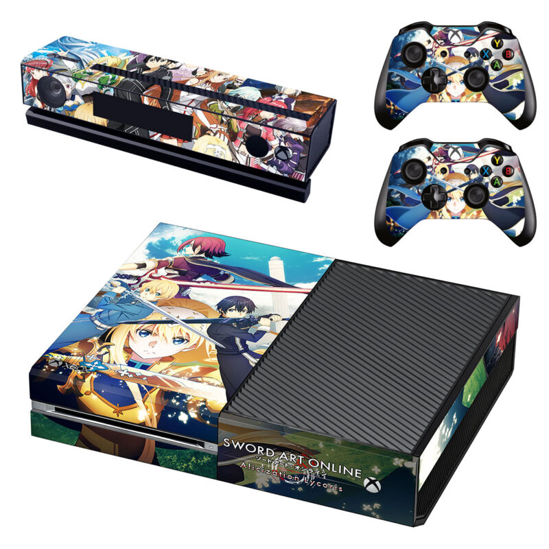 Sword Art Online: Alicization Lycoris Game Xbox One Skin Sticker Design 1