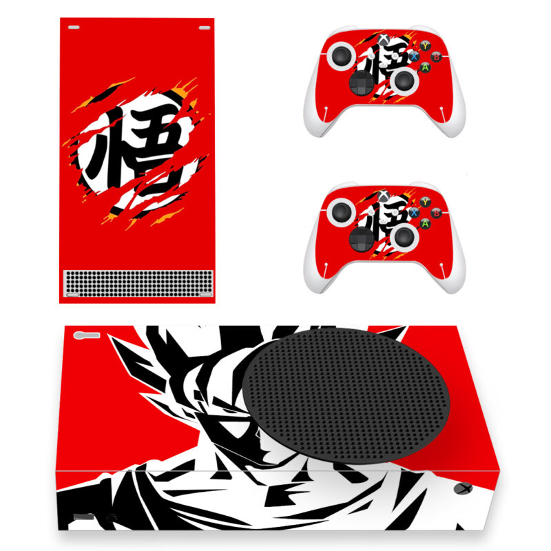 Dragon Ball Game Goku Skin Sticker For Xbox Series S And Controllers