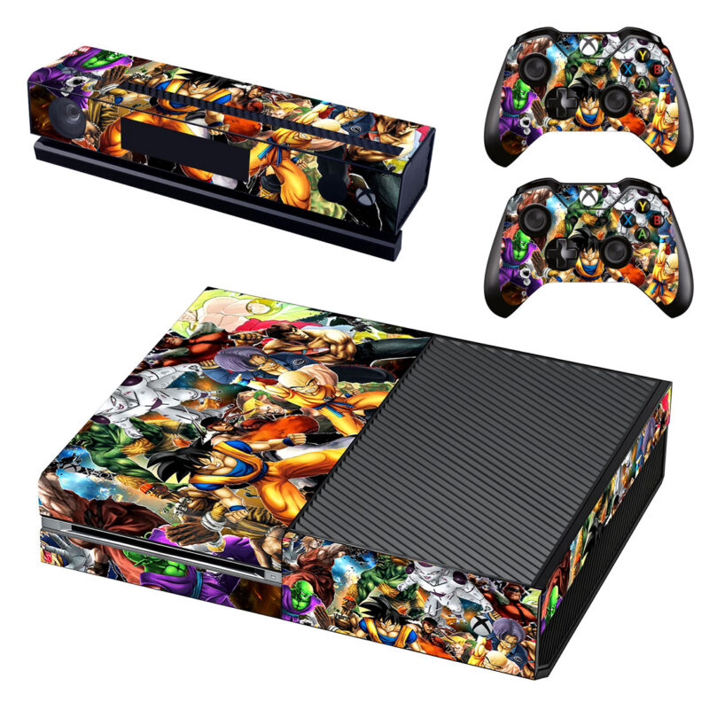 Dragon Ball Z Characters Skin Sticker For Xbox One