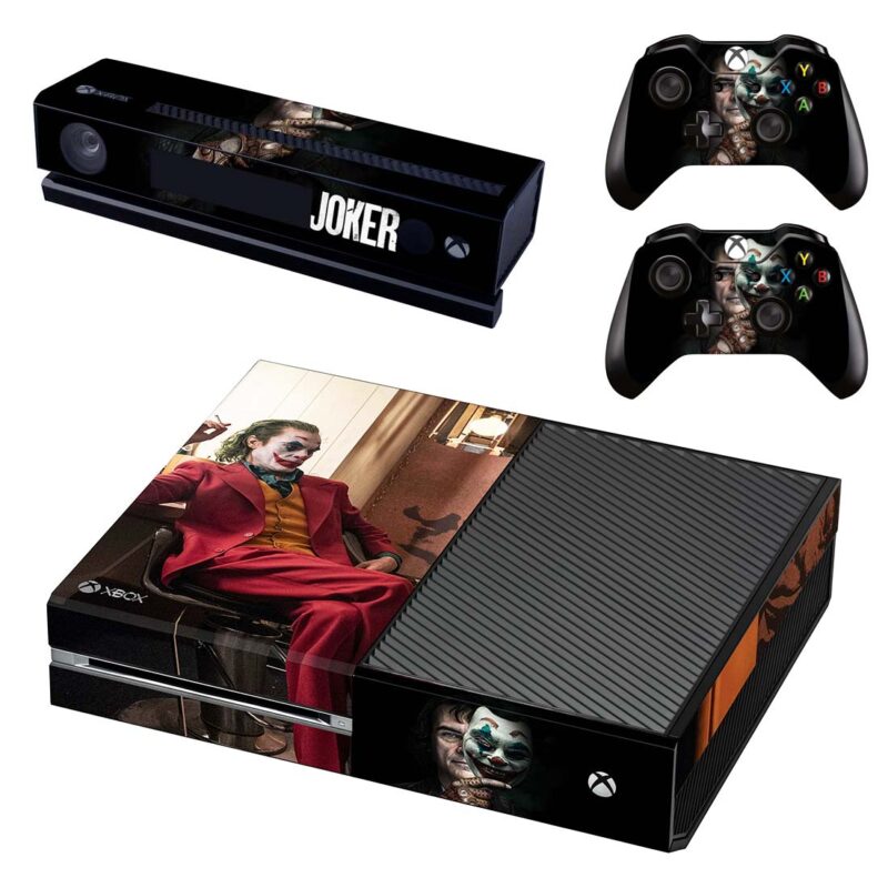 Joker Joaquin Phoenix Art Skin Sticker For Xbox One