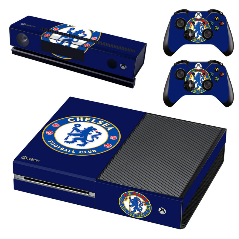 Chelsea F.C. Xbox One Skin Sticker Design 1