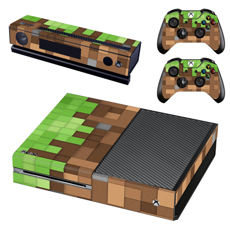 Minecraft Game Xbox One Skin Sticker Design 4