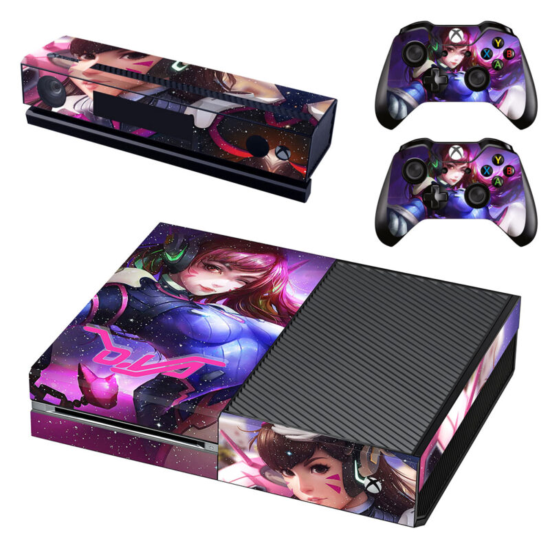 Overwatch D.Va Xbox One Skin Sticker Design 4