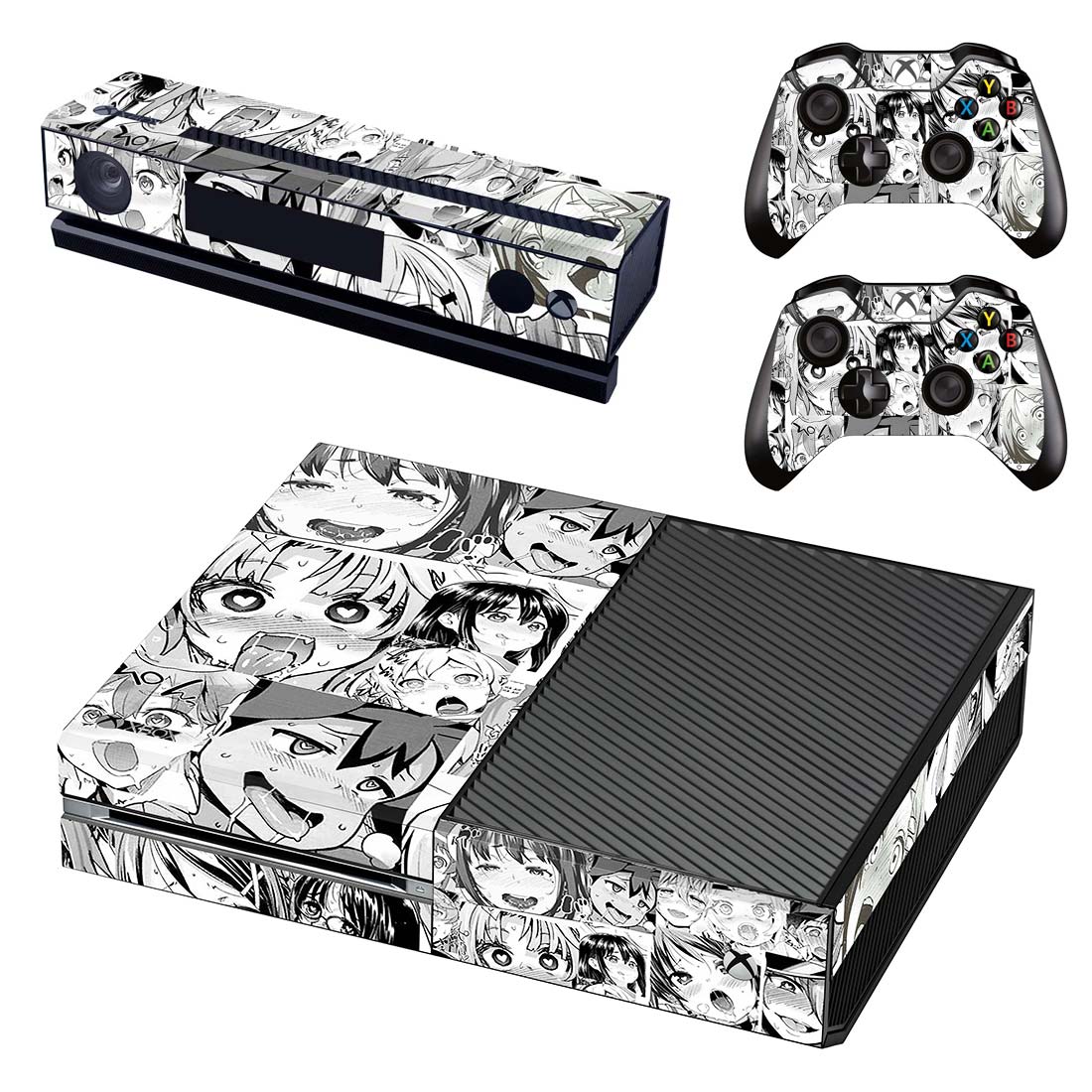 Aygo Hentai Anime Face Art Xbox One Skin Sticker
