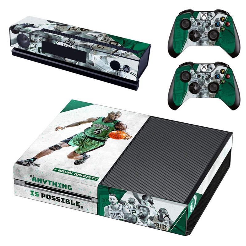 Kevin Garnett And Team Skin Sticker For Xbox One