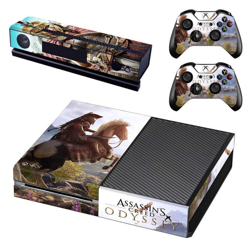 Assassin's Creed Odyssey Game Skin Sticker For Xbox One Design 3