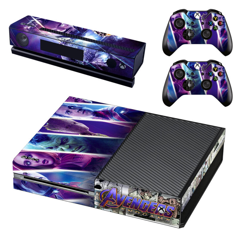 Avengers: Endgame Skin Sticker For Xbox One Design 3