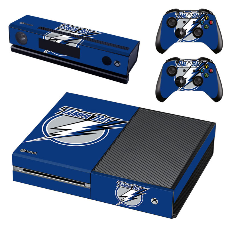 Tampa Bay Lightning Xbox One Skin Sticker