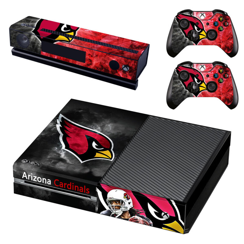 Arizona Cardinals And Larry Fitzgerald Xbox One Skin Sticker