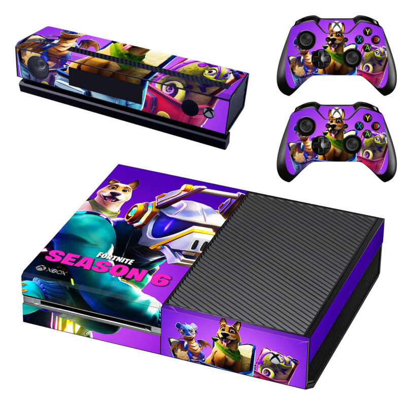 Fortnite Season 6 Skin Sticker For Xbox One