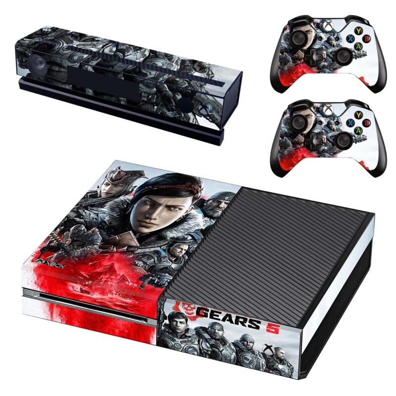 Gears 5 Game Xbox One Skin Sticker Design 1