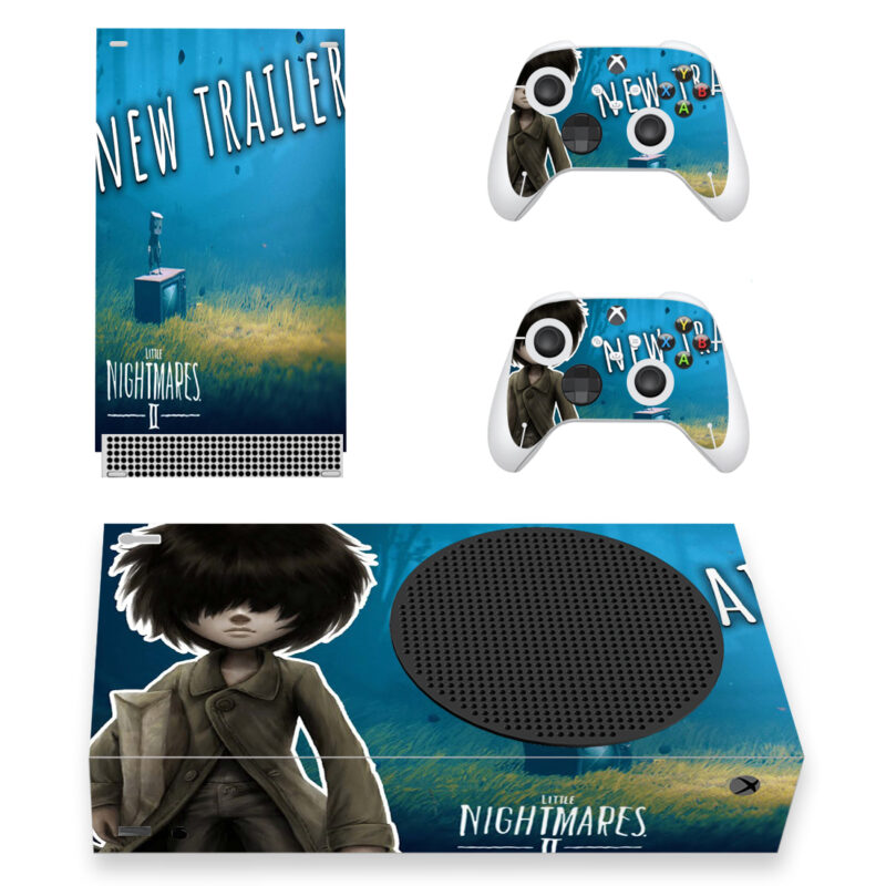 Little Nightmares II Game Skin Sticker For Xbox Series S And Controllers Design 2