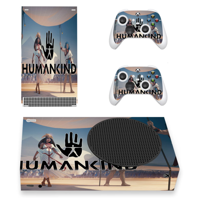 Humankind Game Skin Sticker For Xbox Series S And Controllers Design 1