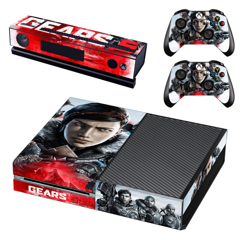 Gears 5 Game Xbox One Skin Sticker Design 4