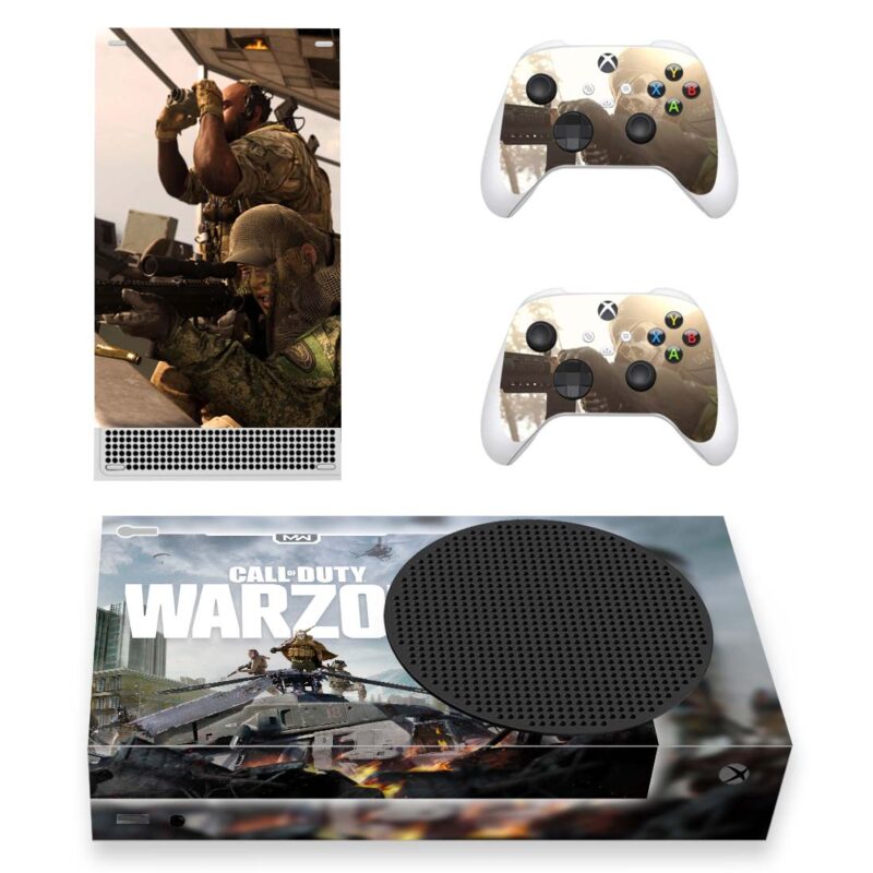 Call Of Duty: Warzone Game Skin Sticker For Xbox Series S And Controllers Design 2