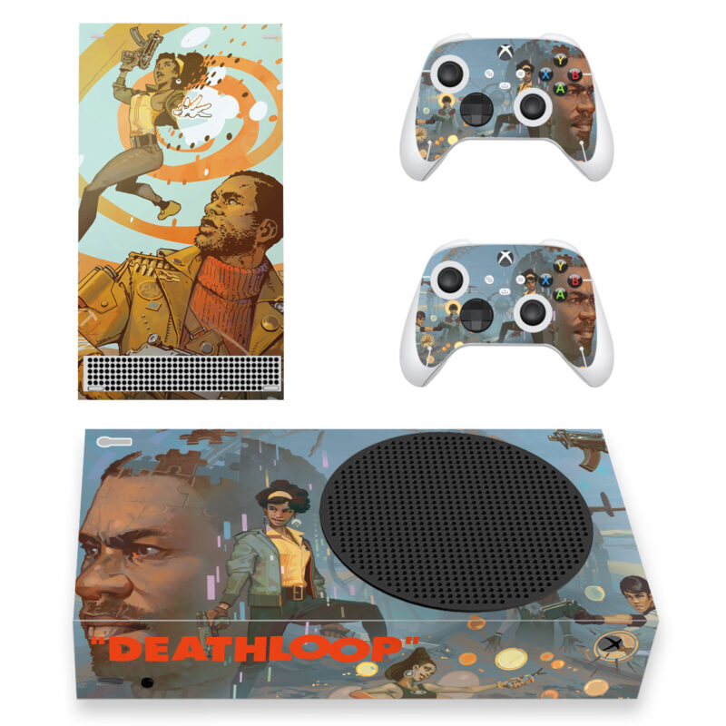 Deathloop Game Skin Sticker For Xbox Series S And Controllers