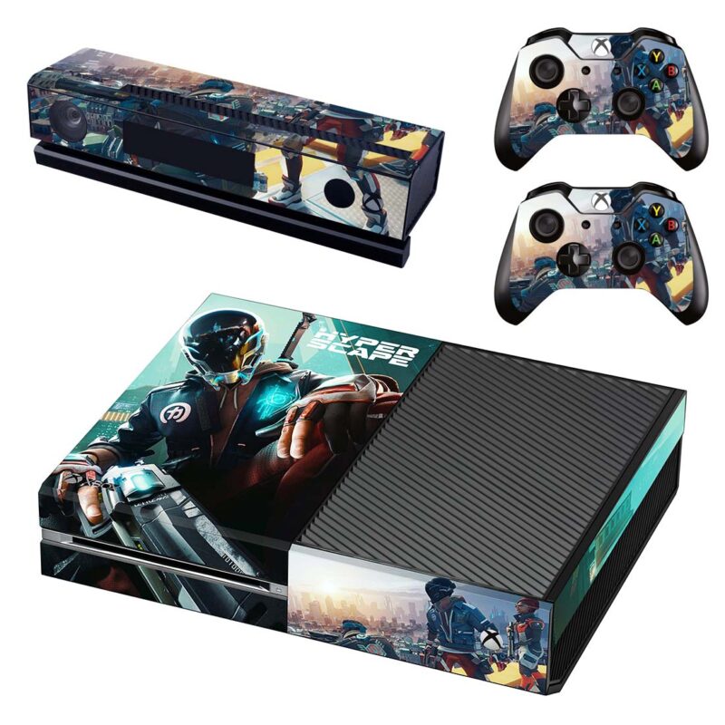 Hyper Scape Game Xbox One Skin Sticker Design 3