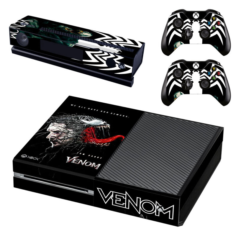 Venom Skin Sticker For Xbox One Design 1