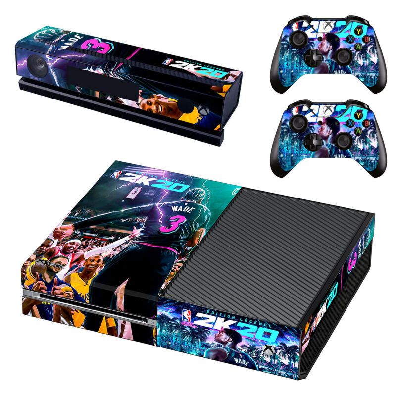 NBA 2K20 Legend Edition Wade Xbox One Skin Sticker Design 1