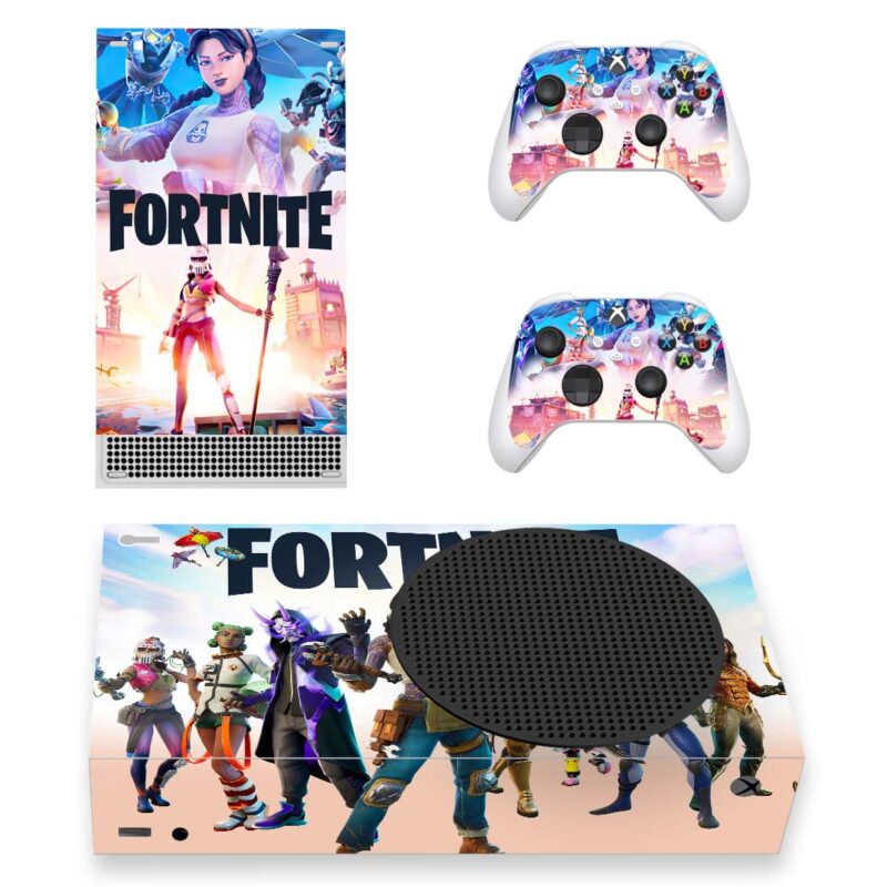 Fortnite Game Skin Sticker For Xbox Series S And Controllers Design 7