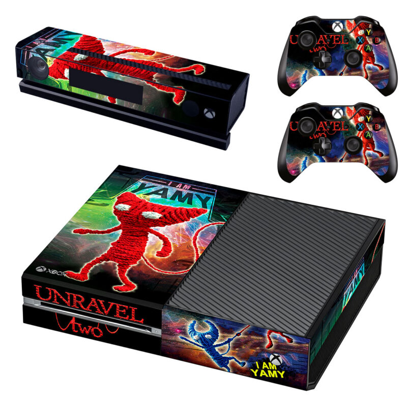 Unravel Two I Am Yamy Skin Sticker For Xbox One