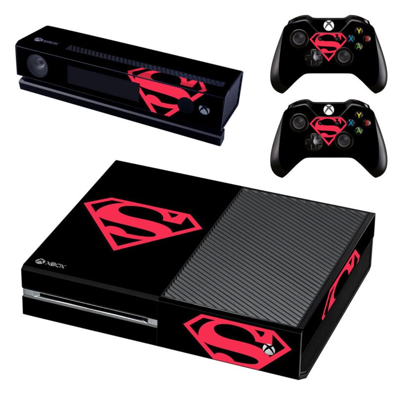 Superman Xbox One Skin Sticker Design 1