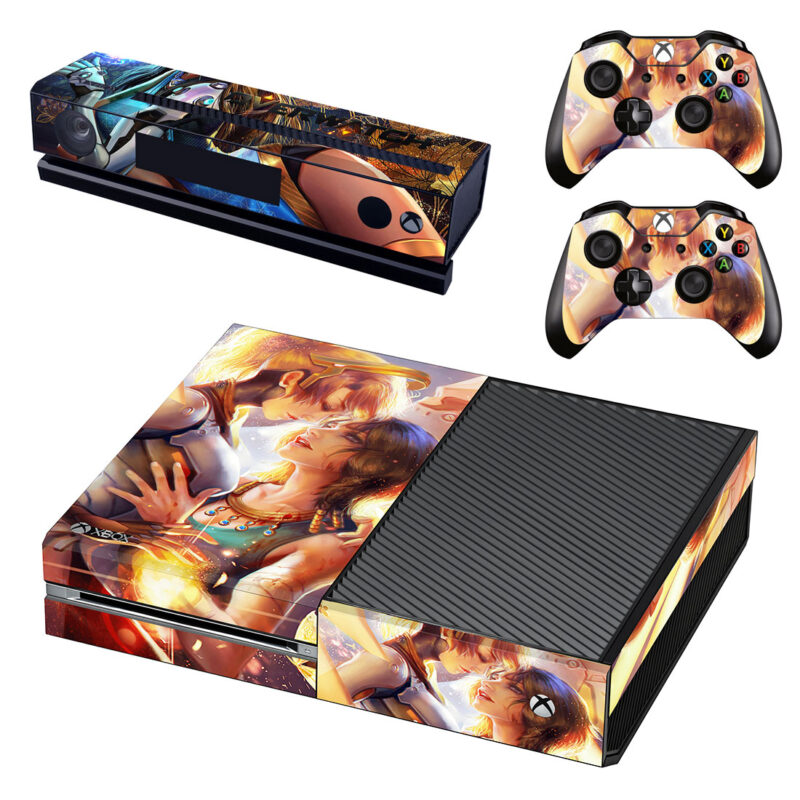 Overwatch Mercy And Pharah Xbox One Skin Sticker