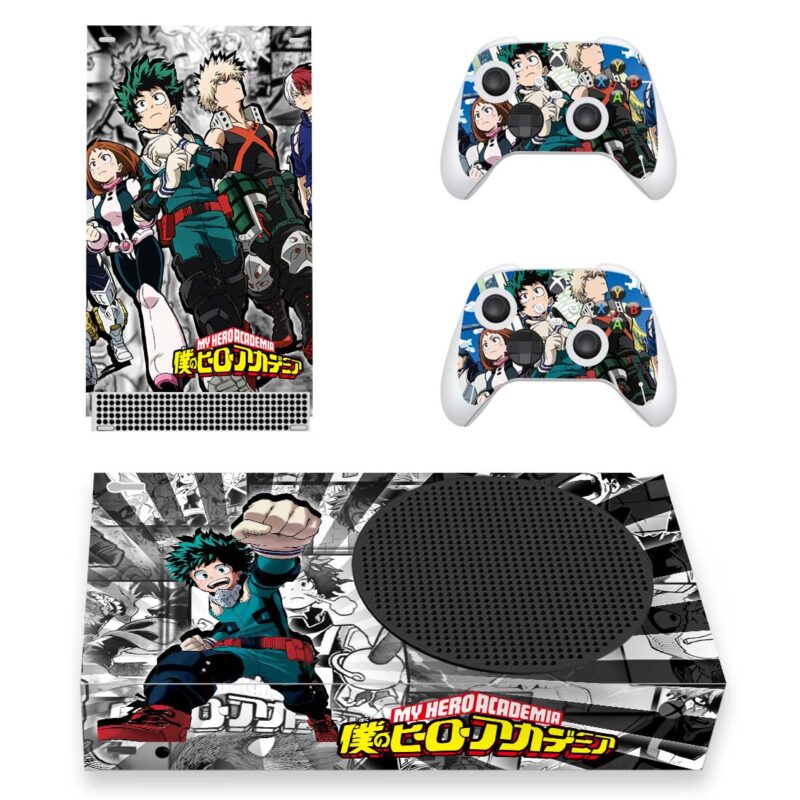 My Hero Academia Anime Skin Sticker For Xbox Series S And Controllers