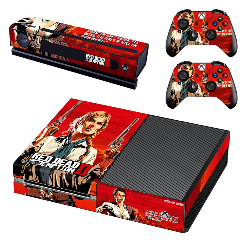 Red Dead Redemption 2 Skin Sticker For Xbox One Design 1