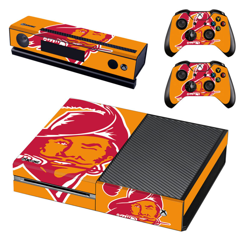 Old Tampa Bay Buccaneers Xbox One Skin Sticker