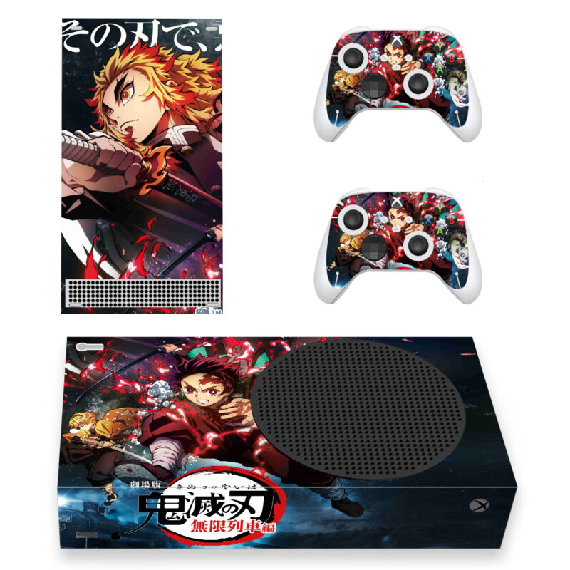 Demon Slayer: Kimetsu No Yaiba Series Skin Sticker For Xbox Series S And Controllers