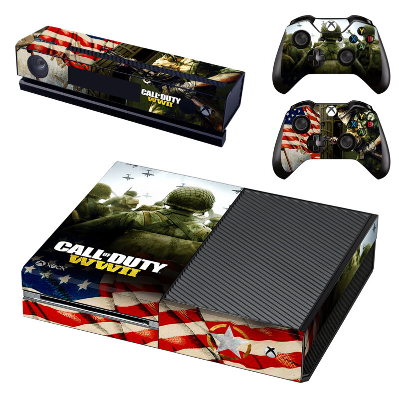 Call Of Duty: WWII Game Skin Sticker For Xbox One Design 3