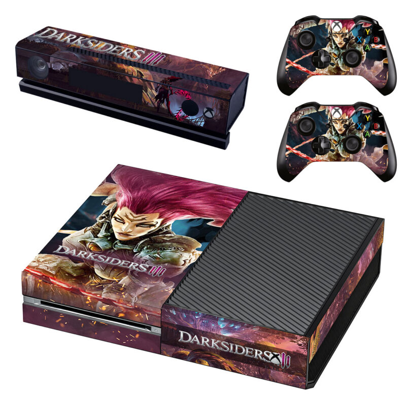 Darksiders III Game Skin Sticker For Xbox One Design 3