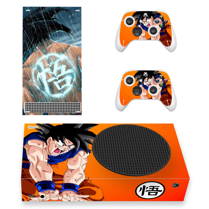 Goku Skin Sticker For Xbox Series S And Controllers