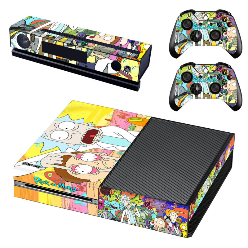 Rick And Morty Characters Xbox One Skin Sticker