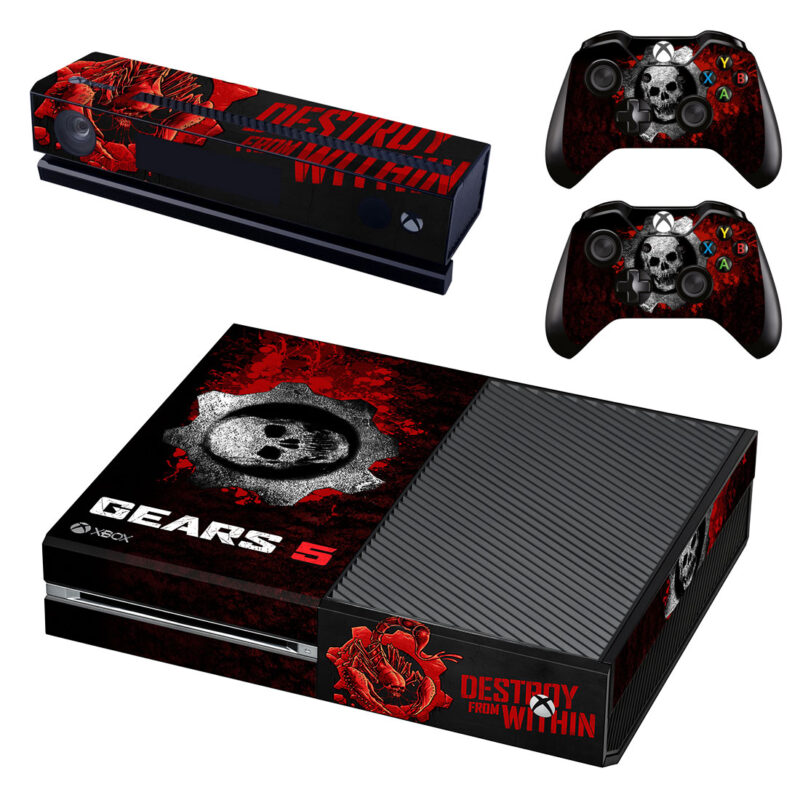 Gears 5 Destroy From Within Xbox One Skin Sticker