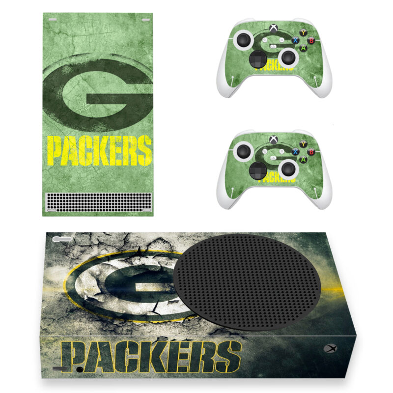 Green Bay Packers Skin Sticker For Xbox Series S And Controllers