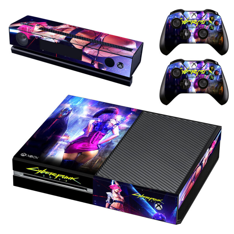 Cyberpunk 2077 Game Xbox One Skin Sticker Design 3