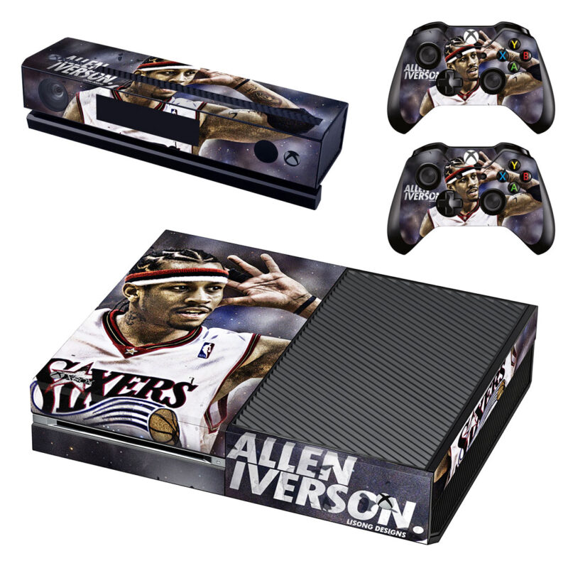 Allen Iverson Skin Sticker For Xbox One