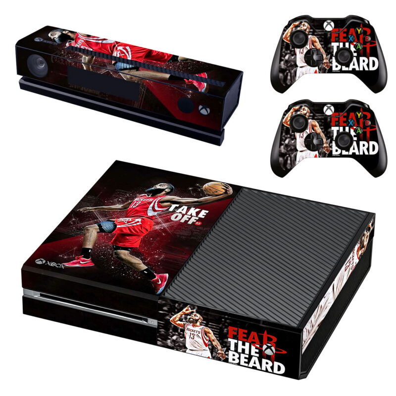 James Harden Fear The Beard Skin Sticker For Xbox One